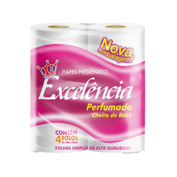 PAPEL HIG.EXCELENCIA 4X30CM PERFUMADO