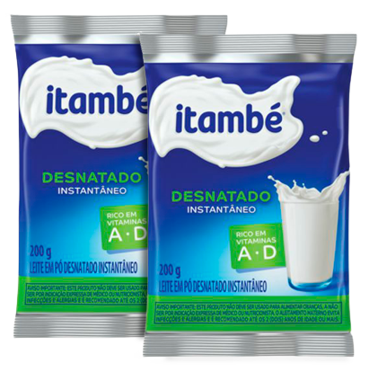 LEITE EM PO ITAMBE DESNATADO SCH 200G