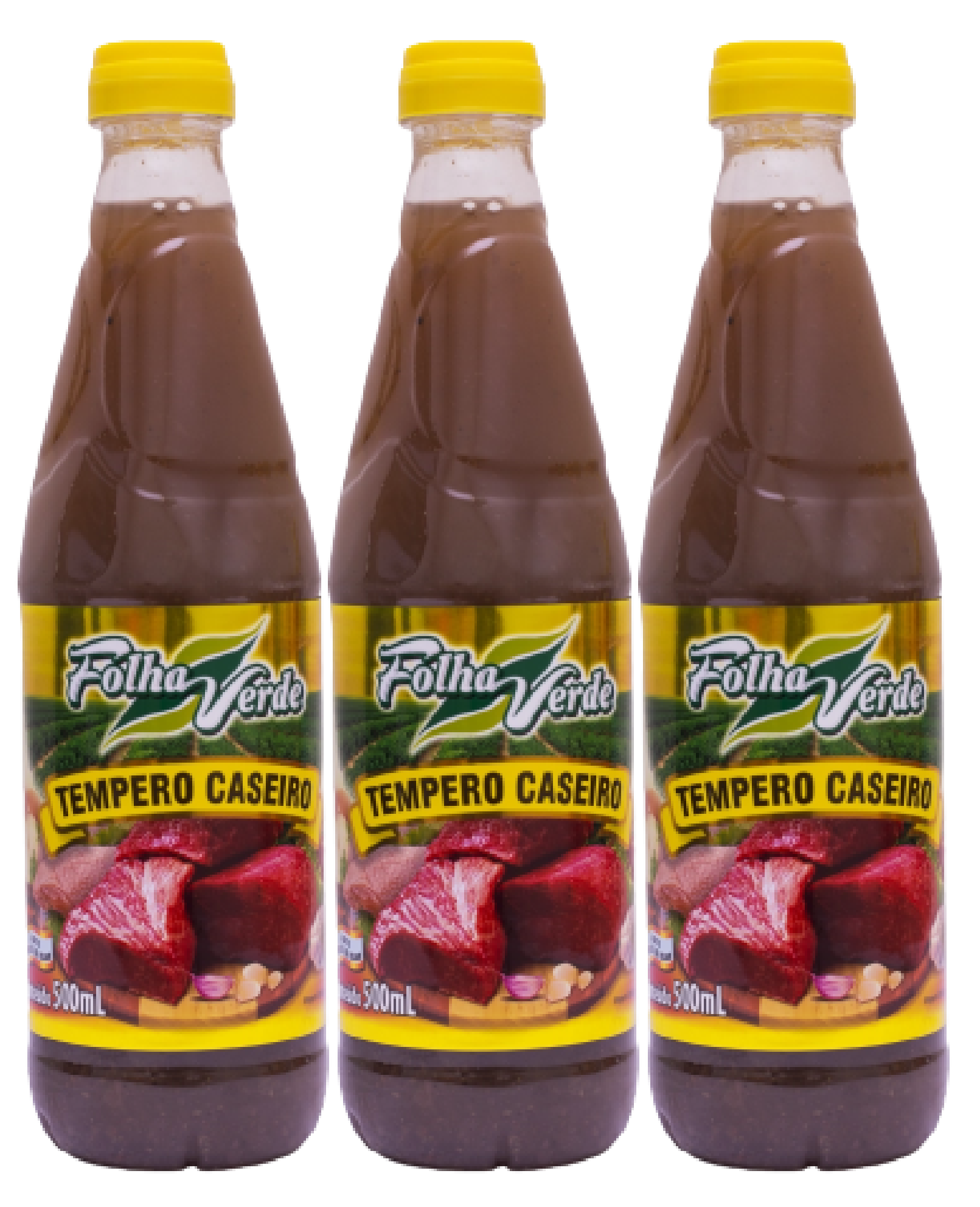 TEMP.CASEIRO FOLHA VERDE 500ML