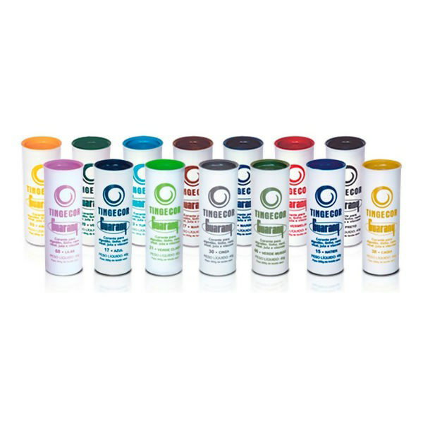 CORANTE TINGECOR GUARANY TURQUE 6X40G