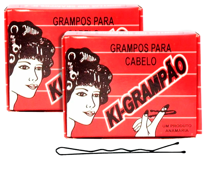 GRAMPOS P/CABELO KI-GRAMPO C/100 N-5 PRT