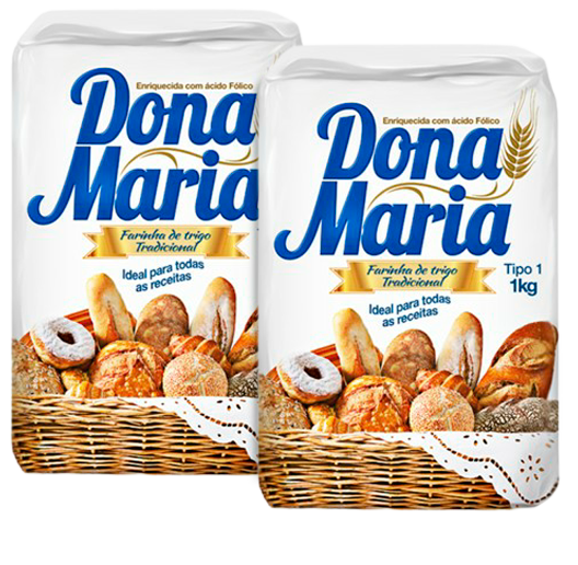TRIGO DONA MARIA S/FERM 1KG