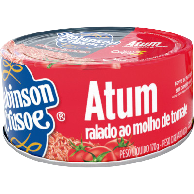 ATUM RALADO ROBINSON CRUSOE TOMATE 170G
