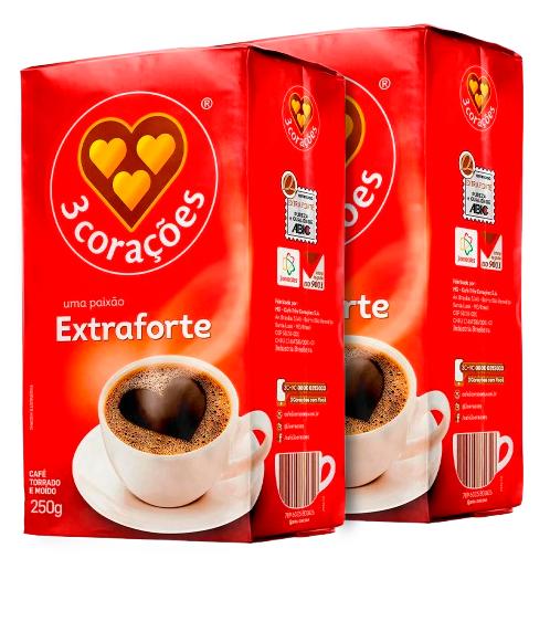 CAFE 3C EXTRA FORTE VACUO 250G