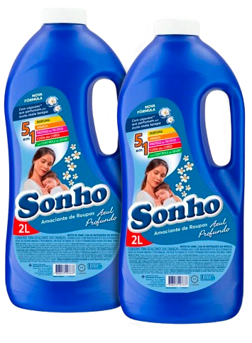 AMACIANTE SONHO 2L AZUL PROFUNDO