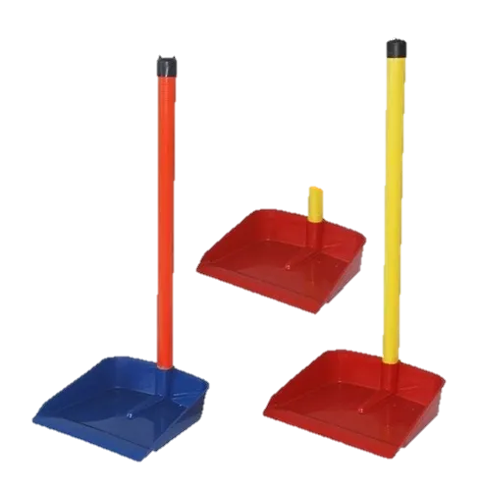PA P/LIXO CRISTAL PLASTICO C/CABO