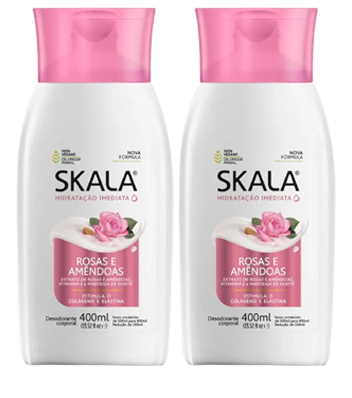 HID SKALA ROSAS E AMENDOAS 400ML