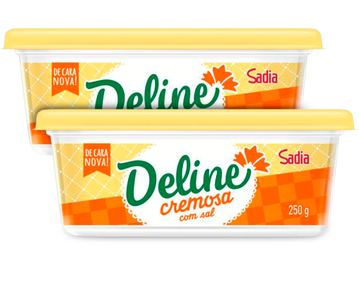 MARG.DELINE CREMOSA C/SAL 250G