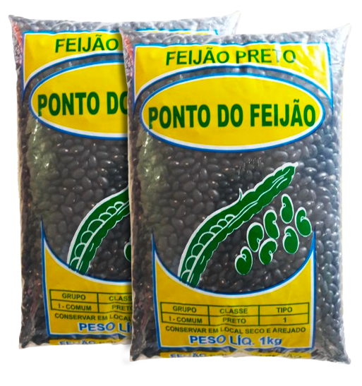 FEIJAO PRETO PONTO DO FEIJAO 1KG