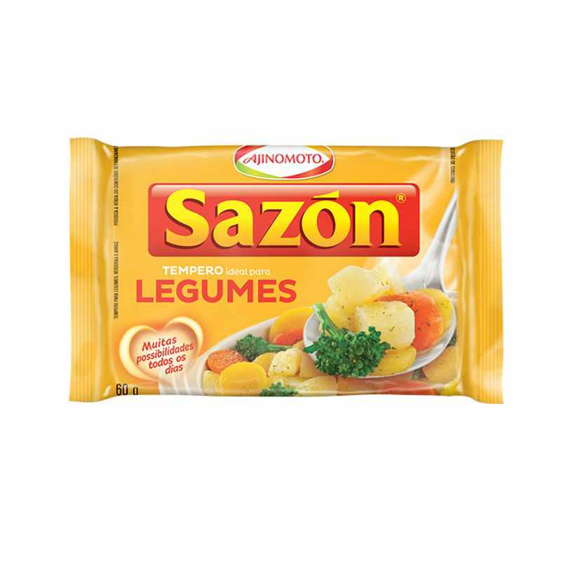 SAZON 60G AMARELO P/LEG/VERD/ARROZ