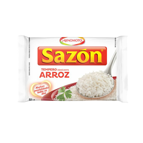 SAZON 60G BRANCO P/ARROZ BRANCO