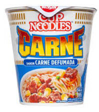 CUP NOODLES CARNE DEFUMADA 69G