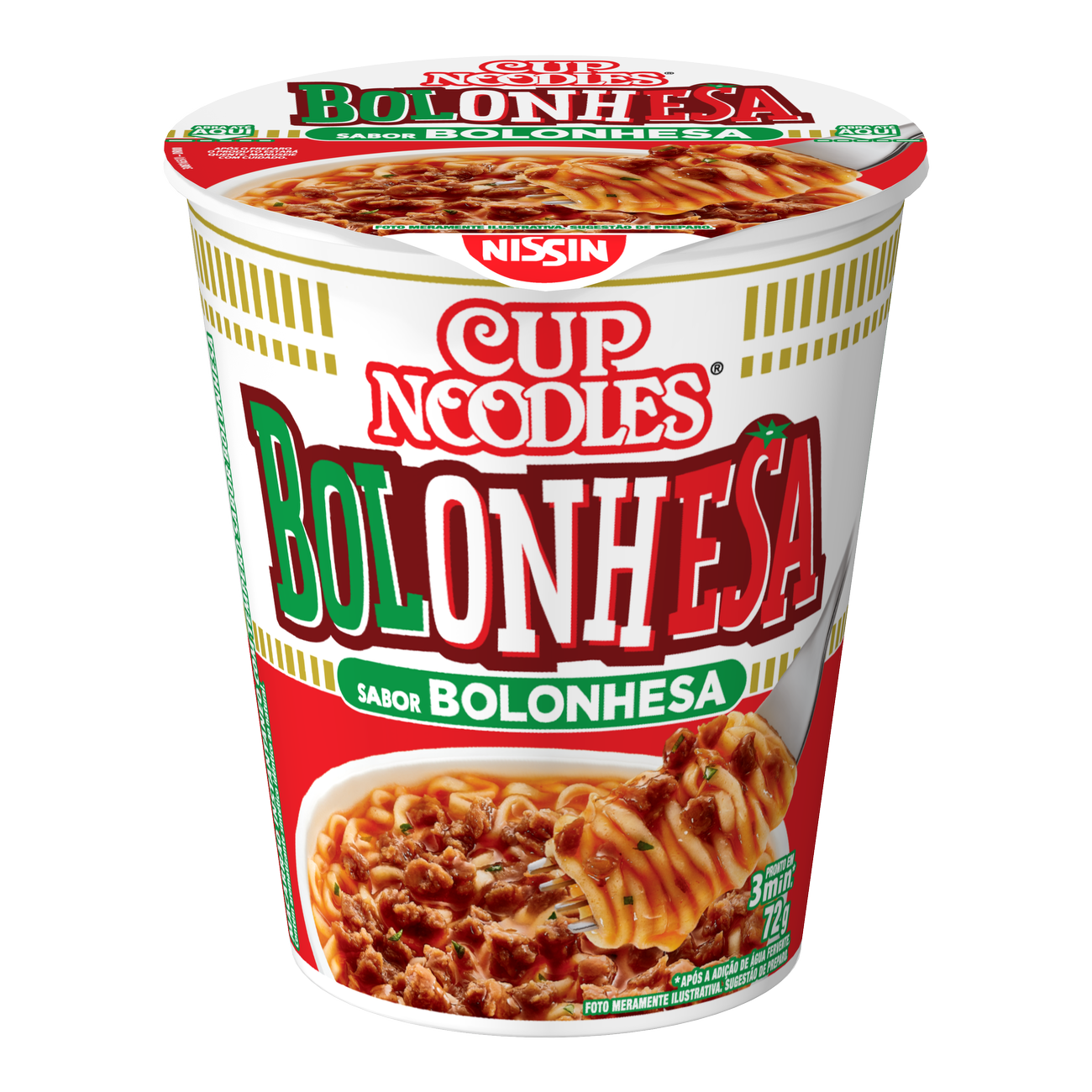 CUP NOODLES BOLONHESA 72G