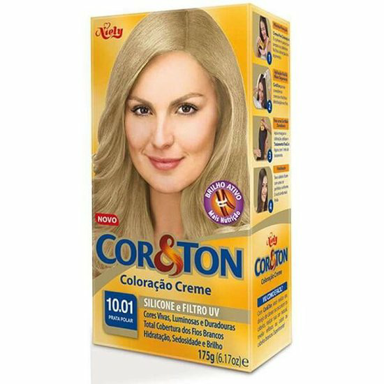 TINTA CORTON 10.01 PRATA POLAR