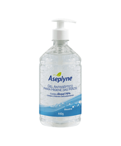 ALCOOL GEL ASEPLYNE C/GATILHO 440G