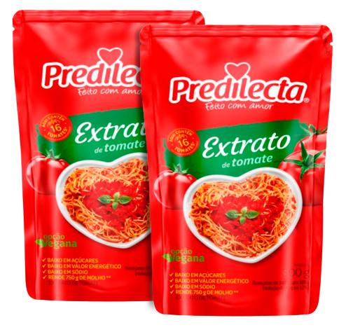 EXTRATO DE TOMATE PREDILECTA SCH 300G