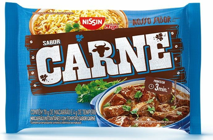 LAMEN NOSSO SABOR CARNE 70G