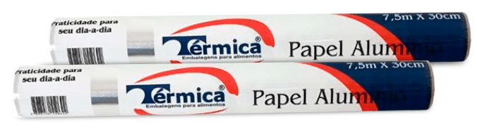 PAPEL ALUMINIO TERMICA 7,5M X 30CM