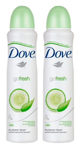 DES.DOVE AERO GO FRESH VERDE 150ML