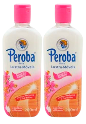 LUSTRA MOVEIS PEROBA 200ML ROSA/FLOR.CAP
