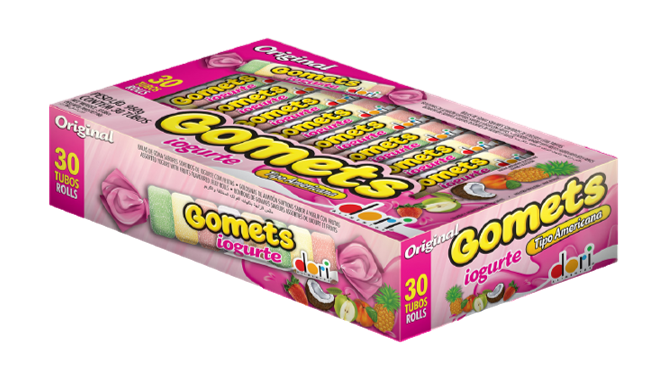 GOMA DORI GOMETS IOGURTE 32G