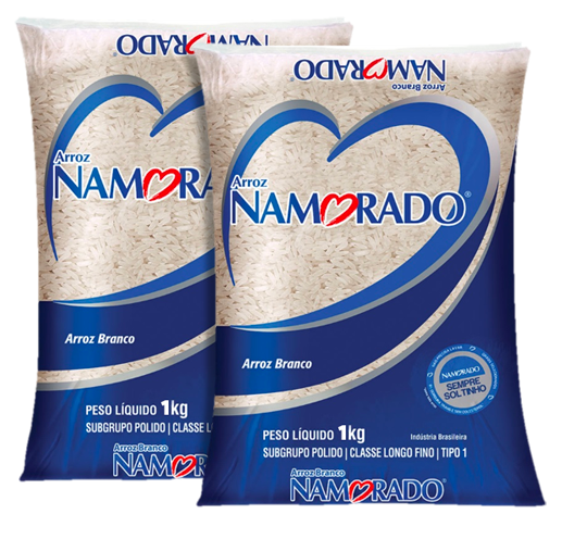 ARROZ NAMORADO BRANCO 1KG