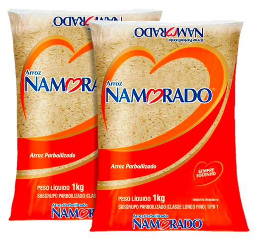 ARROZ NAMORADO PARBOILIZADO 1KG