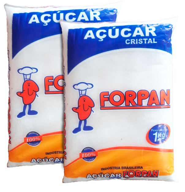 ACUCAR CRISTAL FORPAN 1KG
