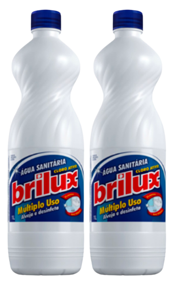 AGUA SANITARIA BRILUX BRANCA 1L