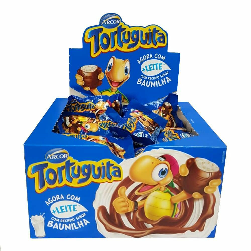 TORTUGUITA ARCOR BAUNILHA 17G