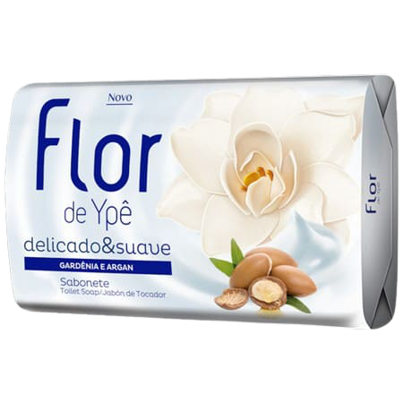 SAB FLOR YPE 85G GARDENIA/ARGAN BRANCO