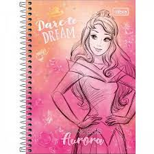 CADERNO 1/4 C/96FLS C.DURA PRINCESS