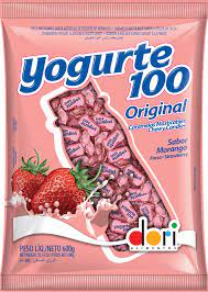 BALA DORI YOGURTE MORANGO 600G