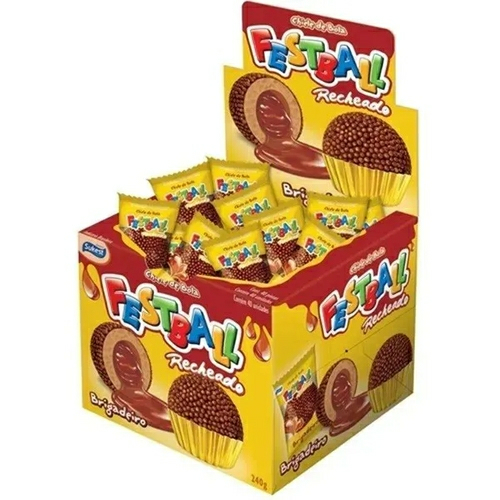 CHICLE FESTBALLL BRIGADEIRO 240G