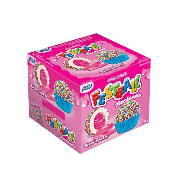CHICLE FESTBALLL TUTTI FRUTTI 240G