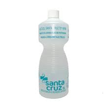 ALCOOL LIQ.SANTA CRUZ 70/70% 1L