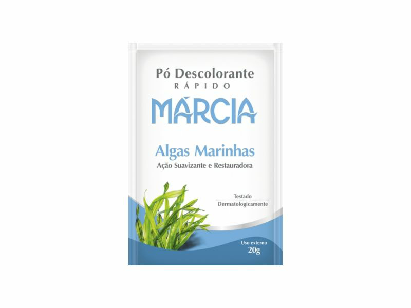 DESCOLORANTE MARCIA PO 20G ALGAS MARINHA