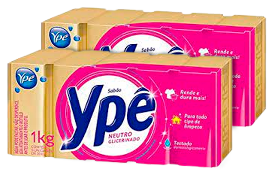 SABAO EM BARRA YPE NEUTRO 5X160G