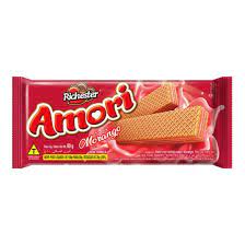 BISC WAFER RICHESTER AMORI 80G MORANGO