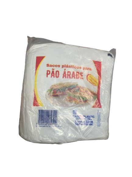 SACO P/ PAO ARABE 22X22 C/100