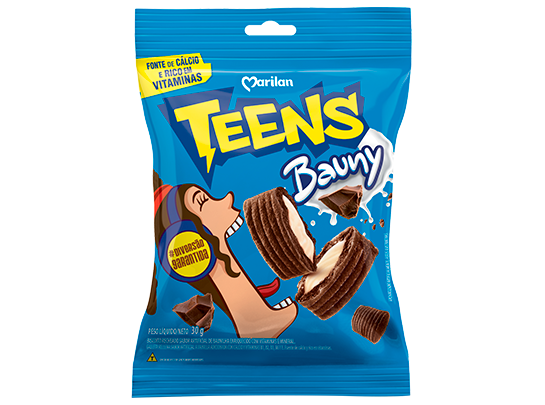 BISC TEENS SNACK BAUNY 30G