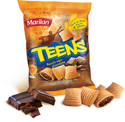 BISC TEENS SNACK CHOC 30G