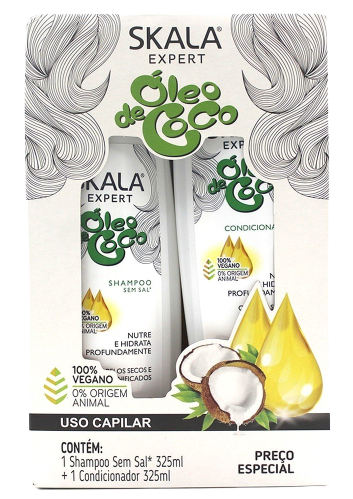 KIT SKALA SH 325ML+CO 200ML OLEO DE COCO