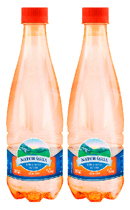 AGUA MINERAL NATURAGUA 500ML C/GAS
