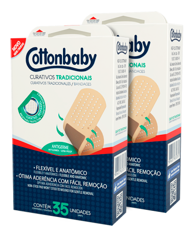 CURATIVO COTTONBABY C/35