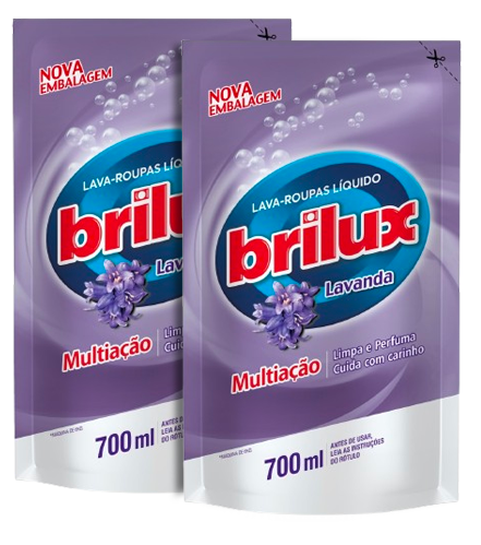 LAVA R.LIQ.BRILUX 700ML LAVANDA REFIL