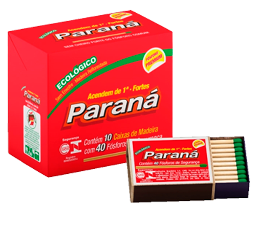 FOSFOROS PARANA MADEIRA C/10