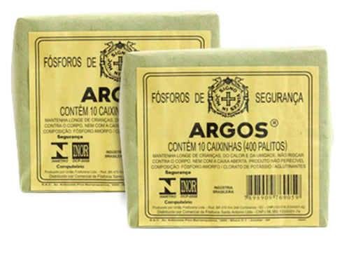 FOSFOROS ARGOS MADEIRA C/10