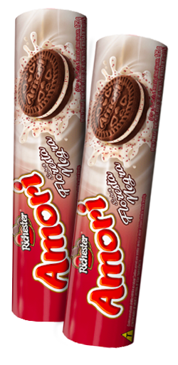 BISC RECH RICHESTER AMORI 125G FLO NEGRA