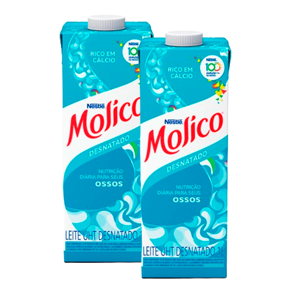 LEITE LIQ MOLICO DESNATADO 1L